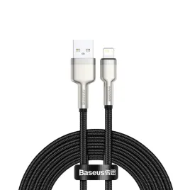 kabel-baseus-cafule-series-metal-data-usb-a-lightning-2-4a-1m-czarny