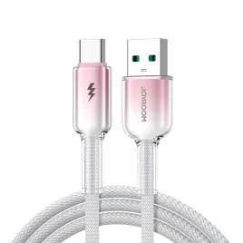 kabel-joyroom-s-a42-crystal-clear-series-3a-usb-a-usb-c-12m-super-jakosc