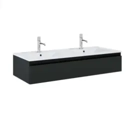 oltens-vernal-umywalka-z-szafka-120-cm-bialy-polysk-czarny-mat-68010300
