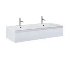 oltens-vernal-umywalka-z-szafka-120-cm-bialy-polysk-szary-mat-68010700