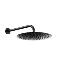 oltens-vindel-lagan-deszczownica-30-cm-okragla-z-ramieniem-sciennym-czarny