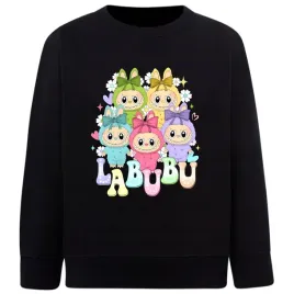 bluza-bez-kaptura-dziecieca-labubu-smieszne-bawelna-nadruk-128-134-w729