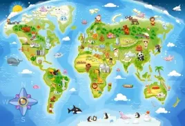 puzzle-40-maxi-ukladanka-edukacyjna-mapa-swiata-kontynenty-duze-4-castor