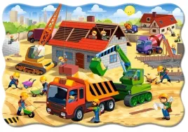 puzzle-20-maxi-ukladanka-plac-budowy-domu-maszyny-koparka-dzwig-4-castor