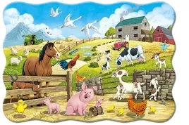 puzzle-20-maxi-ukladanka-zwierzeta-na-wsi-farma-zagroda-kon-krowa-4-castor