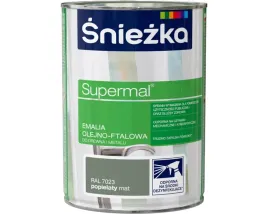 sniezka-supermalr-emalia-olejno-ftalowa-ral7023-popielaty-mat-800-ml