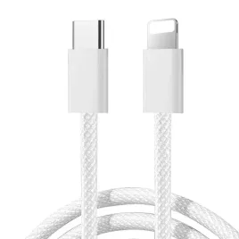 kabel-usb-c-do-lightning-joyroom-s-a45-ben-30w-1m-bialy