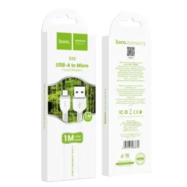 hoco-kabel-x20-micro-usb-3-1a-1m-bialy