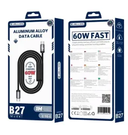jellico-kabel-b27-usb-c-usb-c-pd-60w-1m-czarny