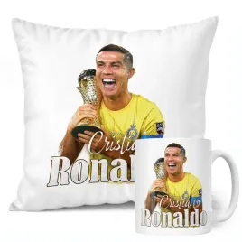 zestaw-kubek-poduszka-cristano-ronaldo-dla-kibicow-al-nassr