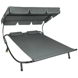tectake-lezak-ogrodowy-z-daszkiem-dla-2-osob-200-kg-kolka-szary