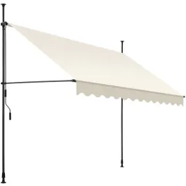 tectake-markiza-zaciskowa-300x180-cm-bezowa-balkonowa-z-korba