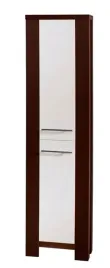 kolo-szafka-boczna-wysoka-stojaca-runa-455x1747x324-wenge-bialy-polysk