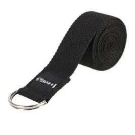 pasek-do-jogi-czarny-300-cm-sj02-hms-regulacja-d-ring-stretching-pilates