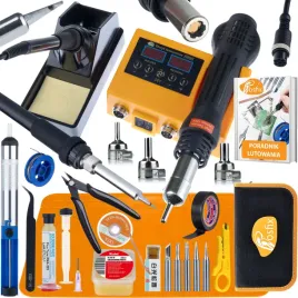 rosfix-orange-husky-2w1-prokit-stacja-lutownicza-hot-air-grotowa-or-660w