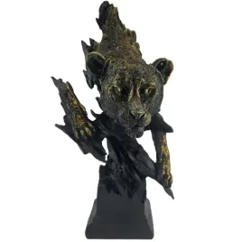 pantera-puma-na-podstawie-czarno-zlota-385-cm
