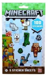 zestaw-naklejek-dla-dzieci-minecraft-mojang-studios-kids-euroswan-100-sztuk