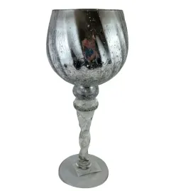 kielich-szklany-swiecznik-30cm