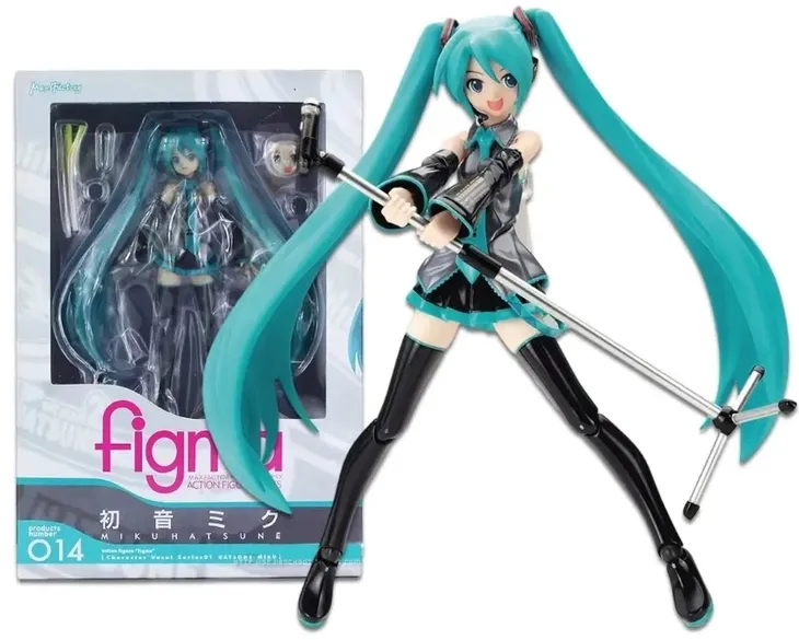 FIGURKA ANIME HATSUNE MIKU VOCALOID FIGMA LALKA JAPOŃSKA KOLEKCJA