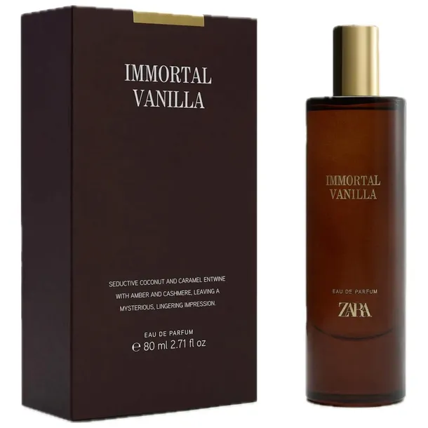 ZARA IMMORTAL VANILLA 80 ML EDP Perfumy damskie śliczne