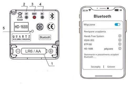 zegar-scienny-atrix-ate2015bt-b1-sterowany-bluetooth-30-cm-marka-atrix-stan-nowy