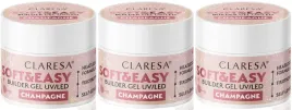 3-x-claresa-zel-budujacy-softandeasy-builder-gel-champagne-12g-zlota-drobinka