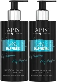 2-x-apis-my-happiness-nawilzajacy-balsam-do-ciala-dloni-300ml-olej-arganowy