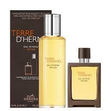 hermes terre d'hermes eau intense vetiver woda perfumowana 30 ml   zestaw