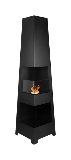 Zestaw Biokominek wolnostojący Pyramid Garden czarny mat + Smart Mini