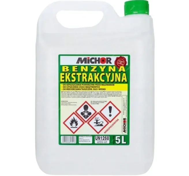 MICHOR BENZYNA EKSTRAKCYJNA 5L PREMIUM - Bezwonna RADOM