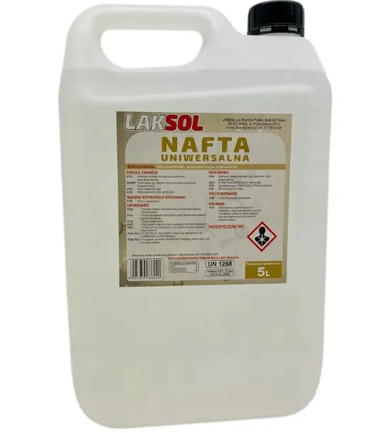 LAKSOL NAFTA OŚWIETLENIOWA UNIWERSALNA DO PIECYKOW 5L RADOM