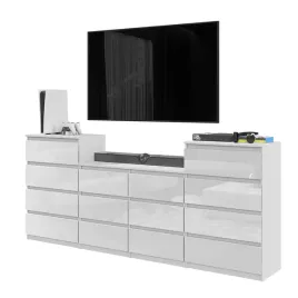 szafka-rtv-14-szuflad-220-cm-komoda-do-salonu-bialy-mat-bialy-polysk-zestaw