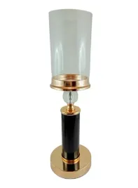 swiecznik-szklany-na-czarno-zlotej-nodze-43-cm