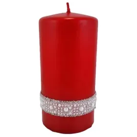 swieca-walec-czerwona-z-perlami-crystal-fi7-h14-cm