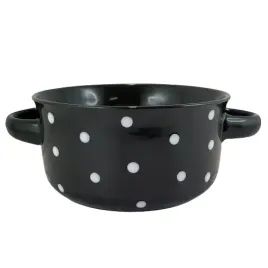 miska-ceramiczna-w-kropki-czarna-560ml