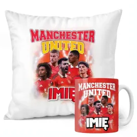 zestaw-personalizowany-kubek-poduszka-manchester-united-fernandes