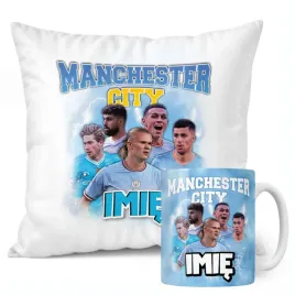 zestaw-personalizowany-kubek-poduszka-manchester-city-haaland-de-bruyne
