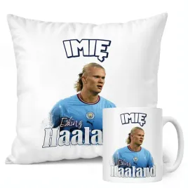 zestaw-personalizowany-kubek-poduszka-haaland-manchester-city