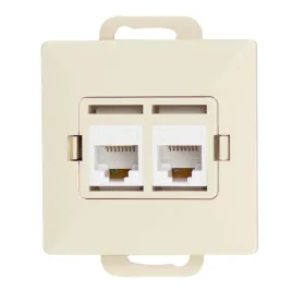abex-gniazdo-telefoniczne-podwojne-2xrj45-kat-5-bezowe-gtp-20p-m