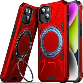 etui-dasfond-iphone-13-14-czerwone-pancerne-z-ringiem-360