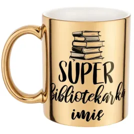 zloty-kubek-personalizowany-super-bibliotekarka-prezent-upominek
