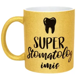 zloty-kubek-brokatowy-personalizowany-super-stomatolog-prezent-upominek