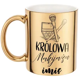 zloty-kubek-personalizowany-krolowa-makijazu-prezent