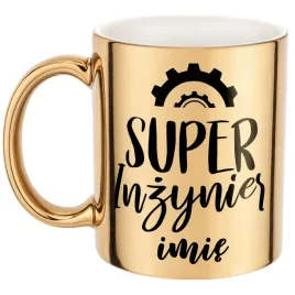 zloty-kubek-personalizowany-super-inzynier-prezent-upominek
