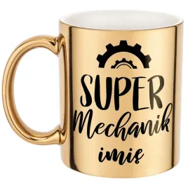 zloty-kubek-personalizowany-super-mechanik-prezent-upominek