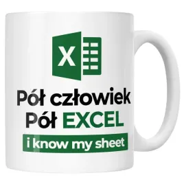kubek-ceramiczny-pol-czlowiek-pol-excel-zabawny-prezent-praca