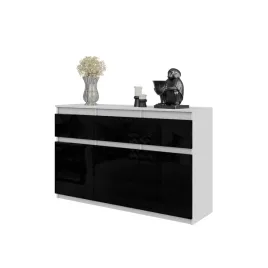 komoda-noah-120-cm-bialy-mat-czarny-polysk-3-szuflady-3-drzwi-3-polki