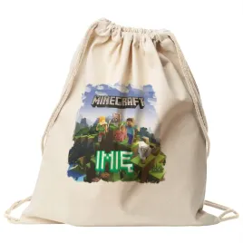 plecak-bawelniany-z-imieniem-minecraft-dla-fanow-i-graczy-do-szkoly