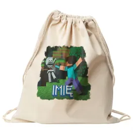 plecak-bawelniany-z-imieniem-minecraft-dla-fanow-i-graczy-do-szkoly