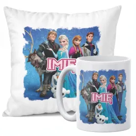 zestaw-personalizowany-kubek-poduszka-38x38-cm-kraina-lodu-dla-dzieci